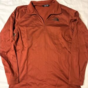 The North Face Burnt Orange Fleece Pullover